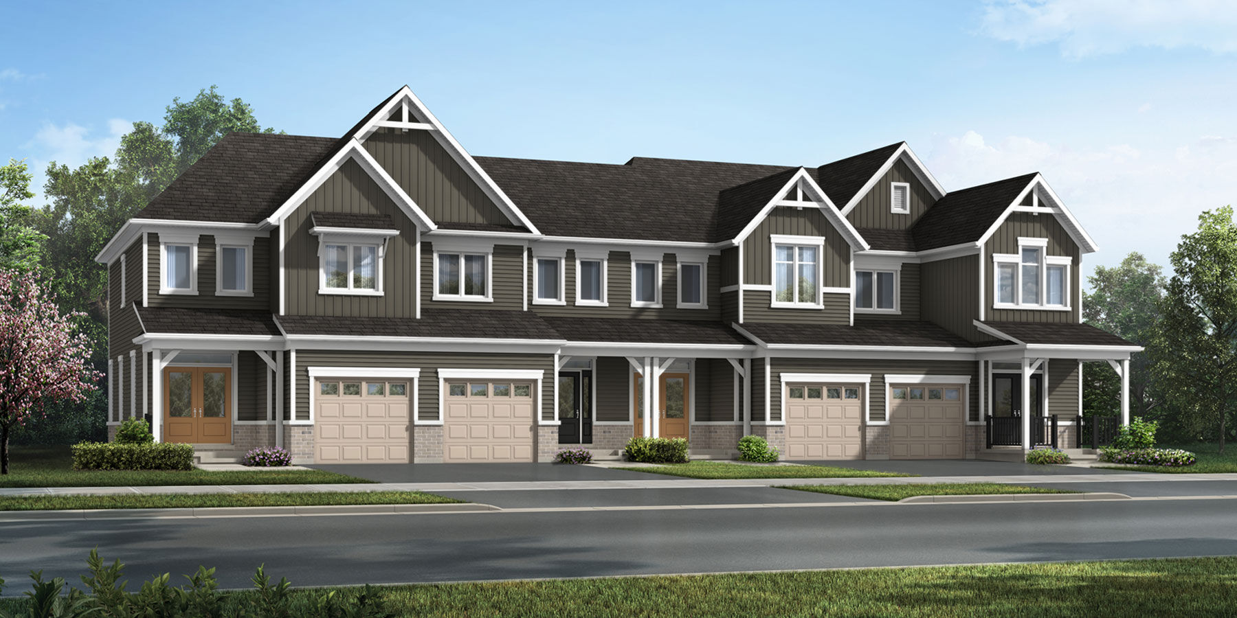Freehold Townhomes exterior